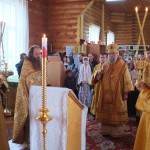 Епископ Нижнетагильский и Серовский Иннокентий освятил колокола в храме поселка Восточный