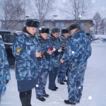 В сосьвинской ИК-18 новый учебный год начался со строевого смотра. Фото: пресс-служба ГУФСИН России по Свердловской области.