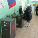 Сосьвинцы активно голосуют на выборах президента. . Фото: архив сайта "ПроСосьву.ru".
