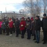 В Сосьве прошел митинг памяти Героя России Виктора Романова. Все фото предоставлены Ольгой Шутовой.