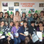 Участники акции "Библиосумерки - 2017" в Сосьве.