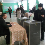 Сосьвинцы активно голосуют на выборах президента России. Фото: архив газеты "Глобус".